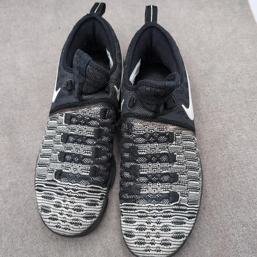 Nike Zoom KD 9 Oreo Black White Mens Size 10.5 Shoes 843392-010 Sneakers